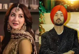 Hania Aamir and Diljit Dosanjh