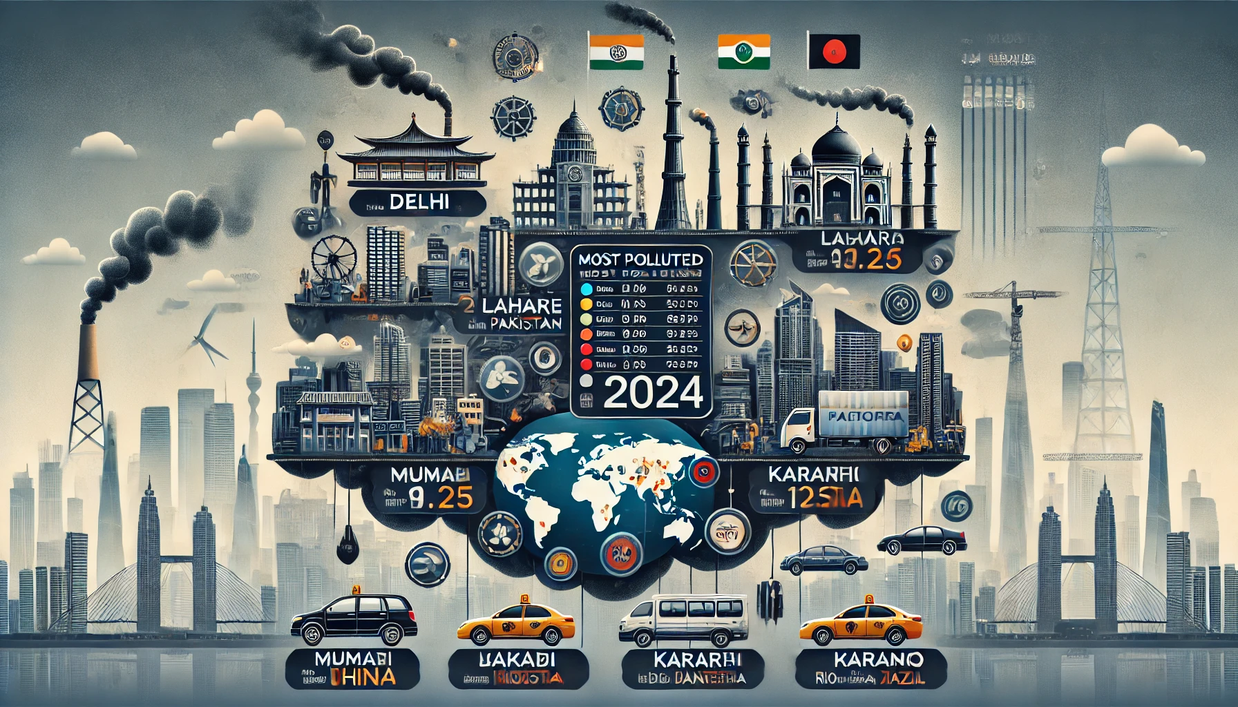 Most Polluted Cities 2024