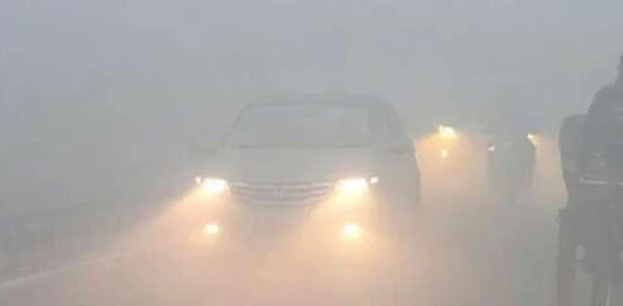 دھند موٹروے