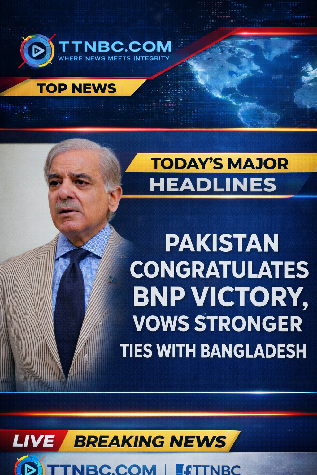 Pakistan Bangladesh leaders congratulate