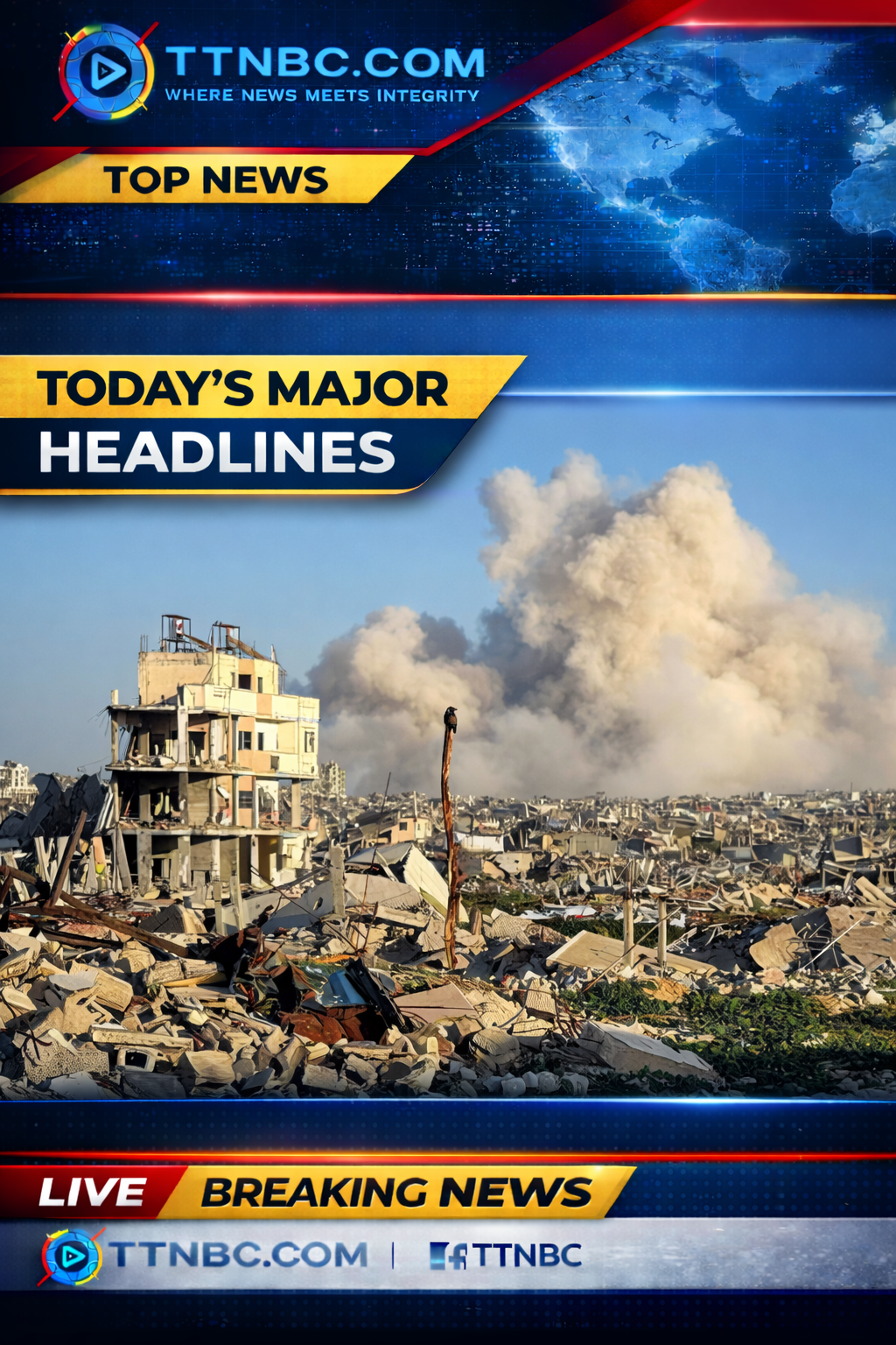 Israeli strike damages Gaza