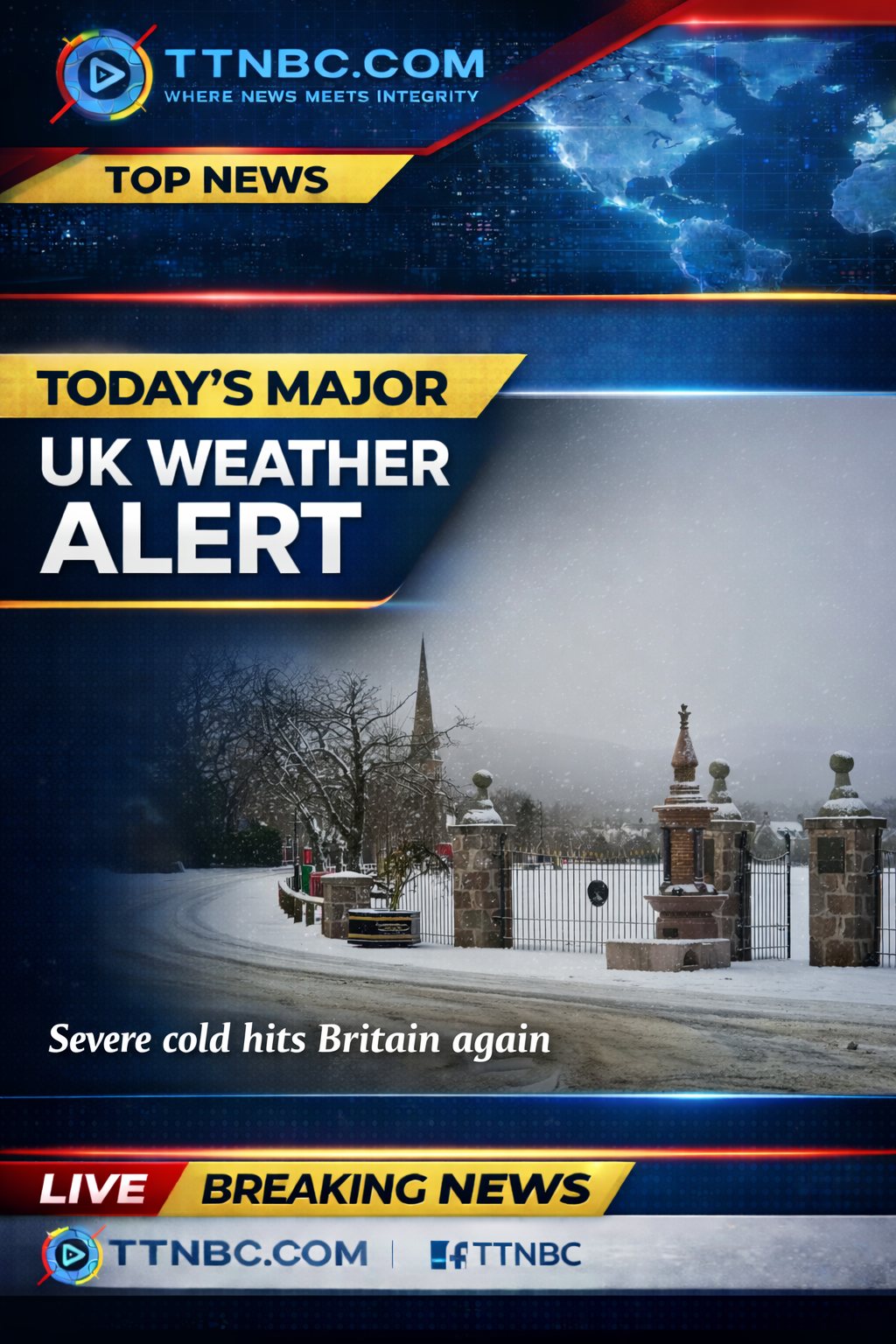 UK snow rain warnings