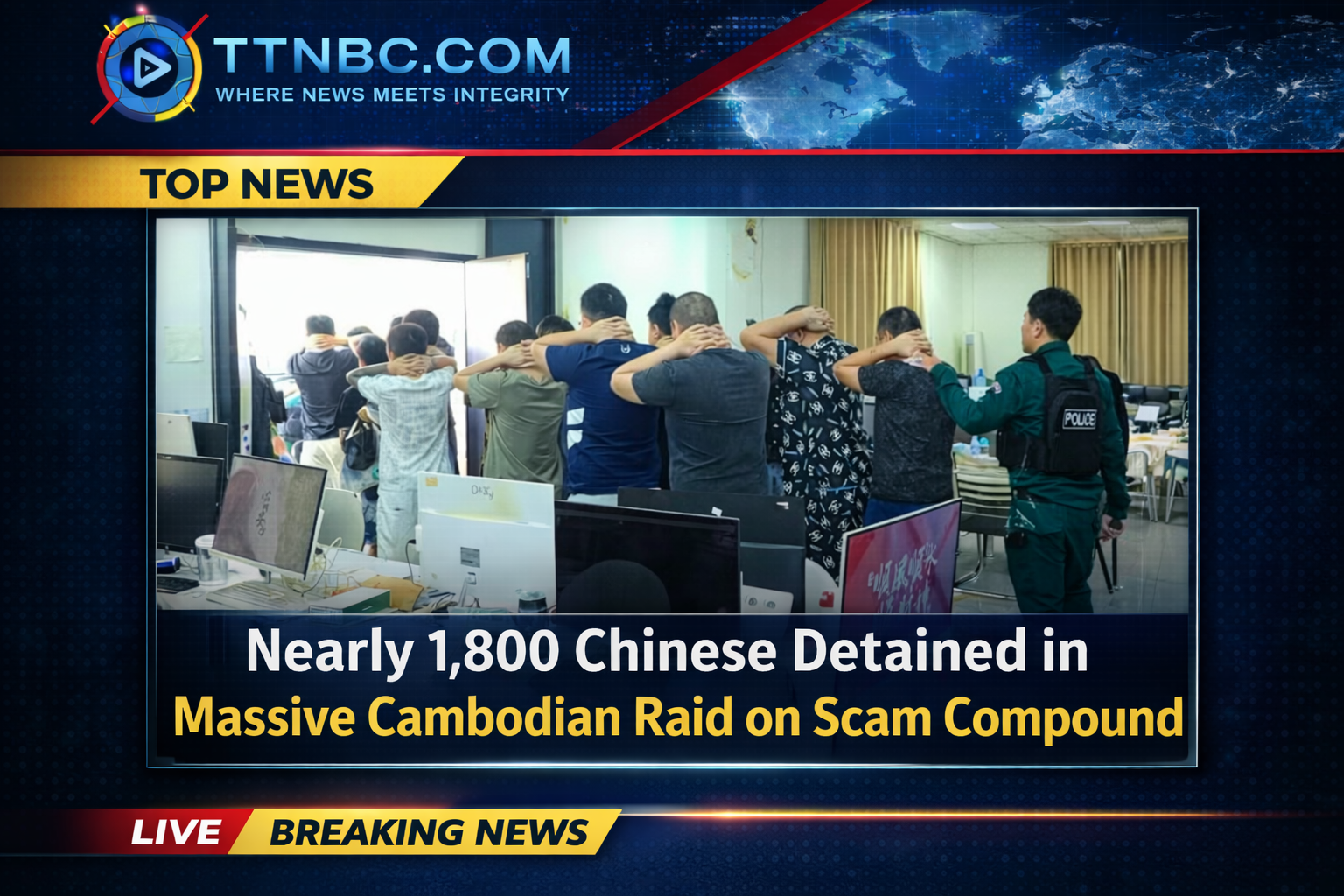 Cambodia scam raid