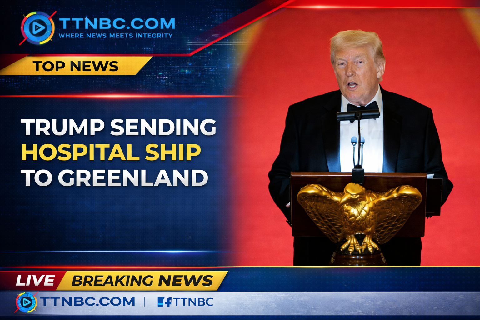 US hospital ship Greenland