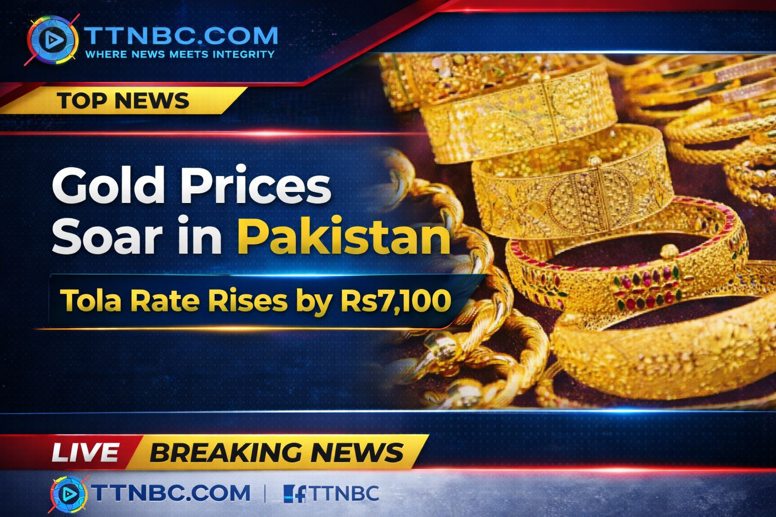 Gold rate spike Pakistan