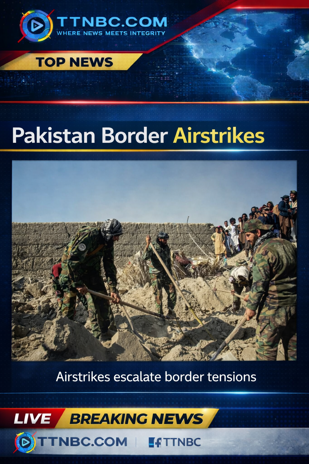 Pakistan Afghanistan border airstrikes