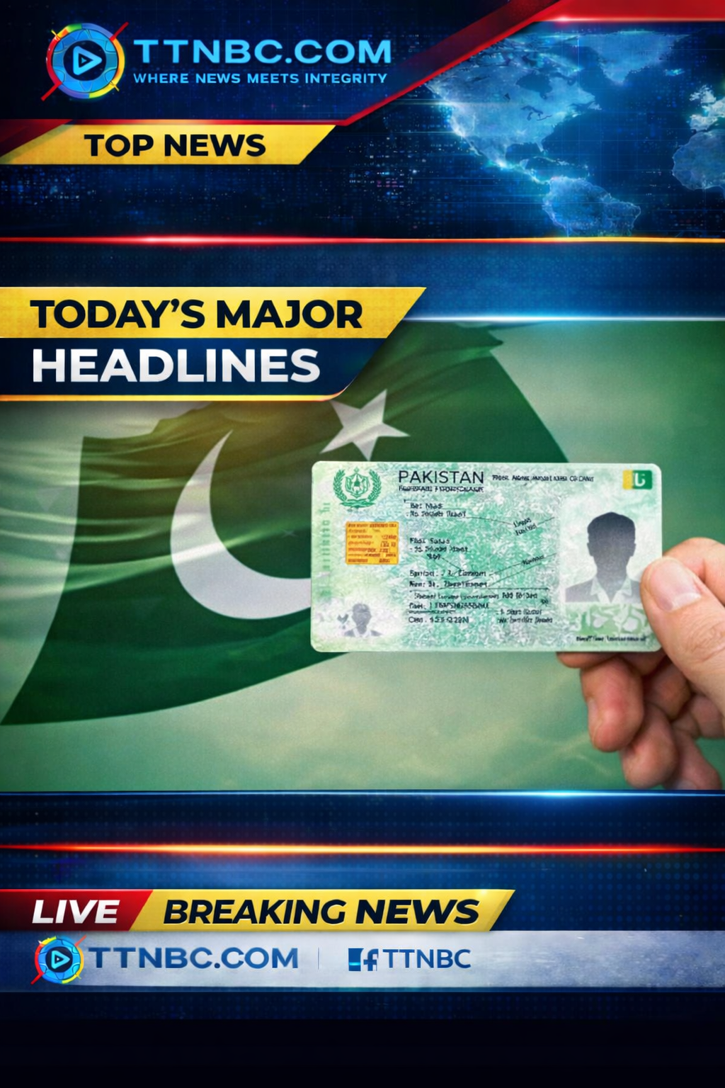 Pakistan ID card QR