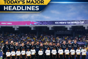 New Zealand celebration moment