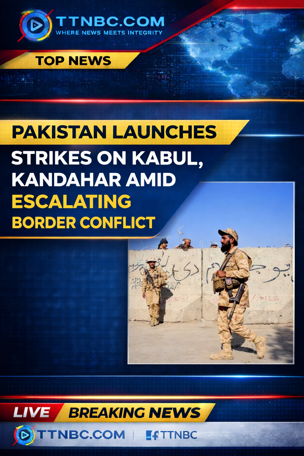 Pakistan Afghanistan border strikes